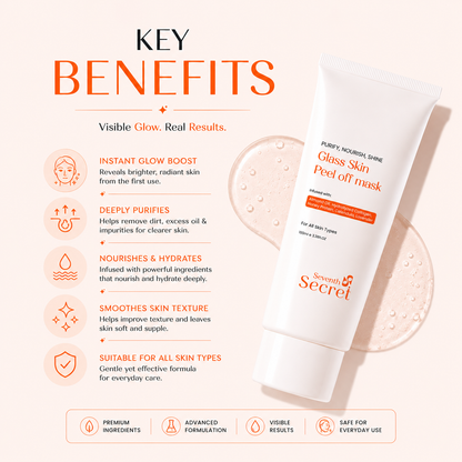 Glass skin Peel off mask